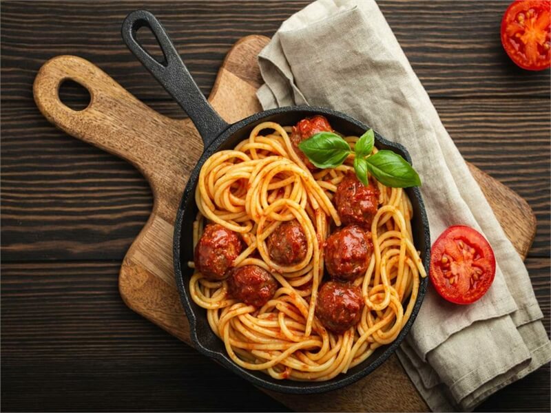Imagen menú de pastas