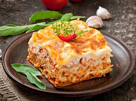 imagen de lasagna
